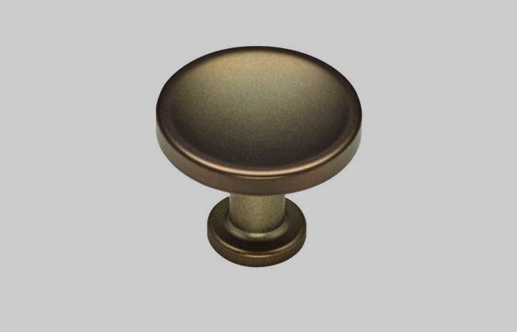 GAŁKA METALOWA / N831 / BRĄZ METALICZNY KOLOROWY